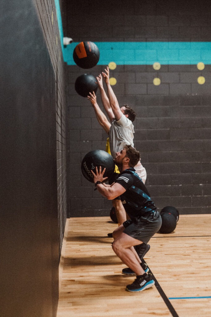 Hyrox fitness class