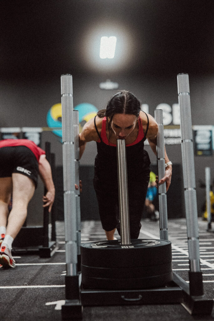 Hyrox fitness class