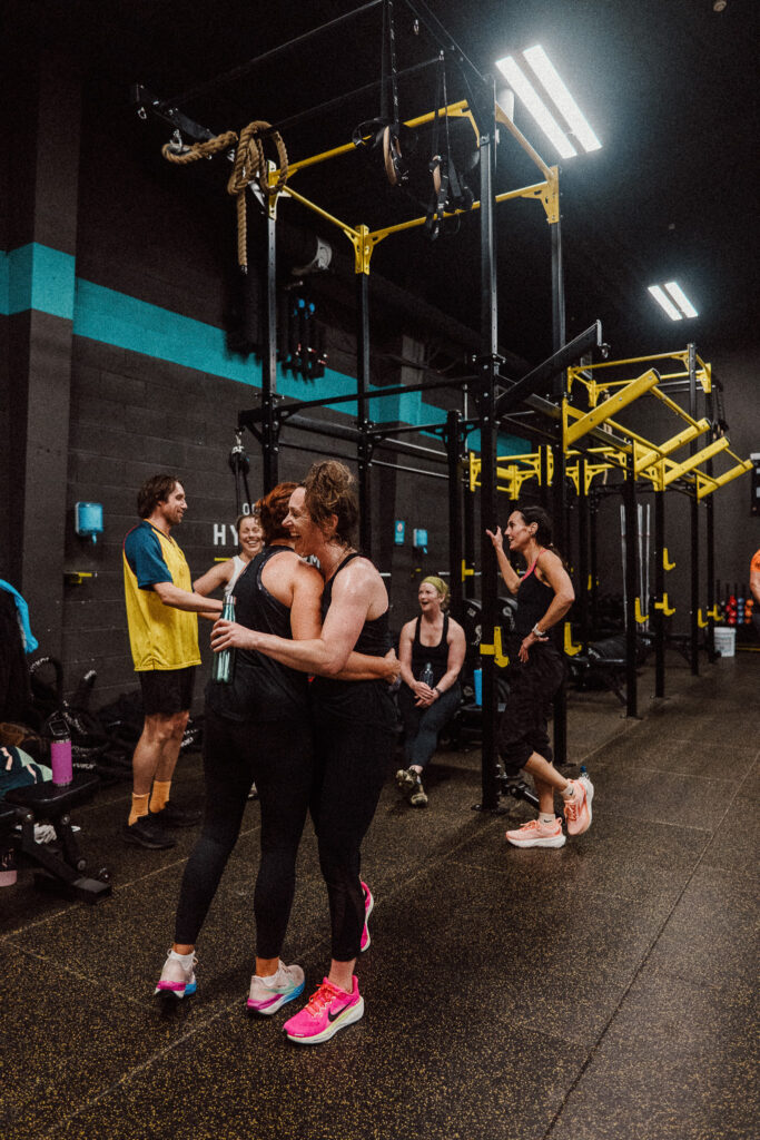 Hyrox fitness class