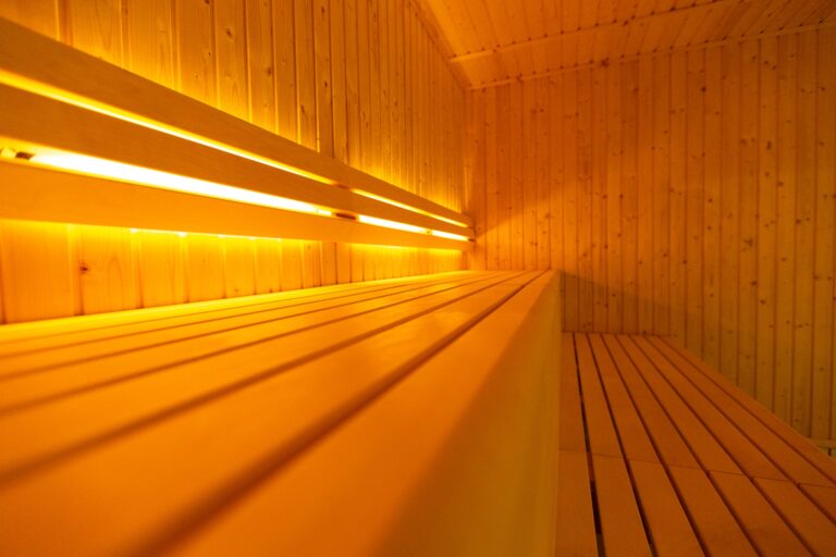 Sauna and health suite